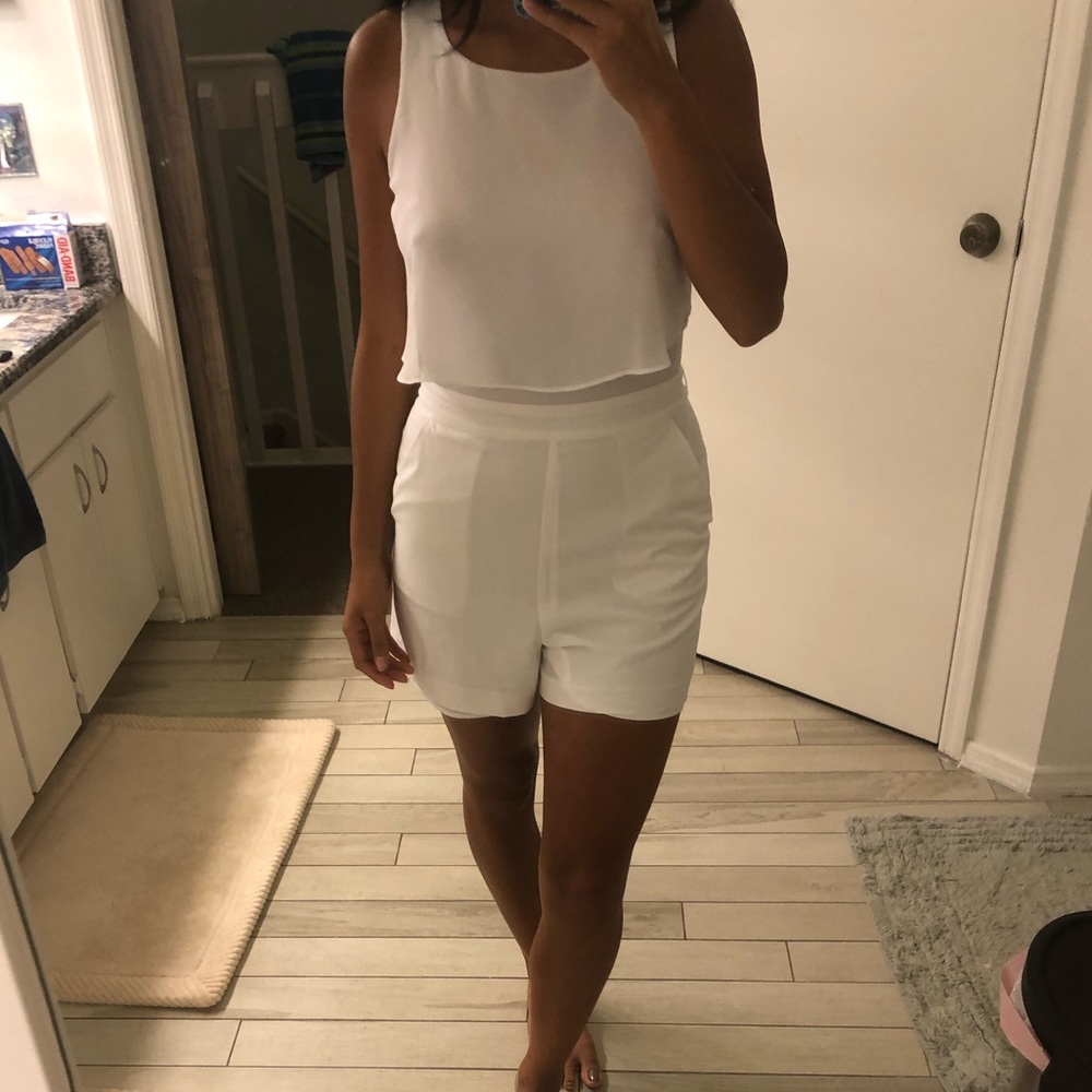White romper